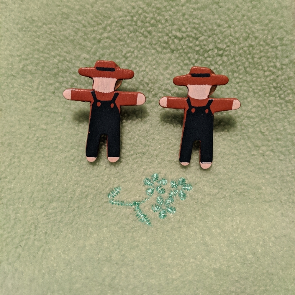 Adorable Farm Boy Earrings